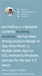 Mobile Screenshot of ianfelling.com